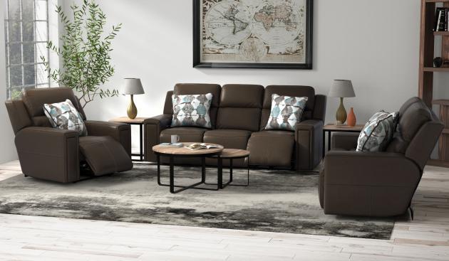 Arezzo - Power Headrest Power Reclining Sofa With Zero Gravity/Extended Ottoman