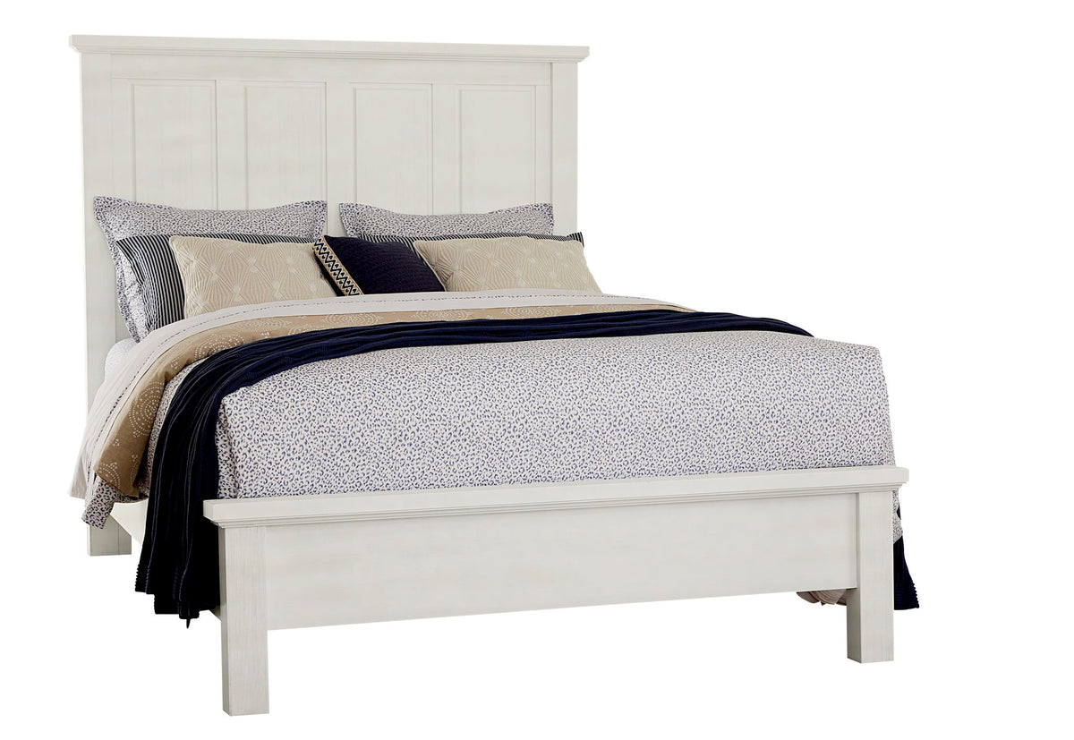 Maple Road - King Mansion Bed Rails - Soft White