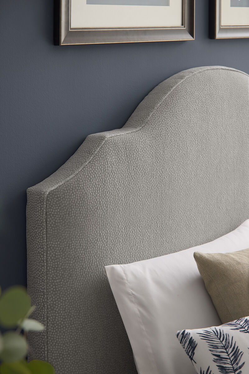 Tide & Timber - Queen Upholstered Headboard 5/0 - Gray Antelope