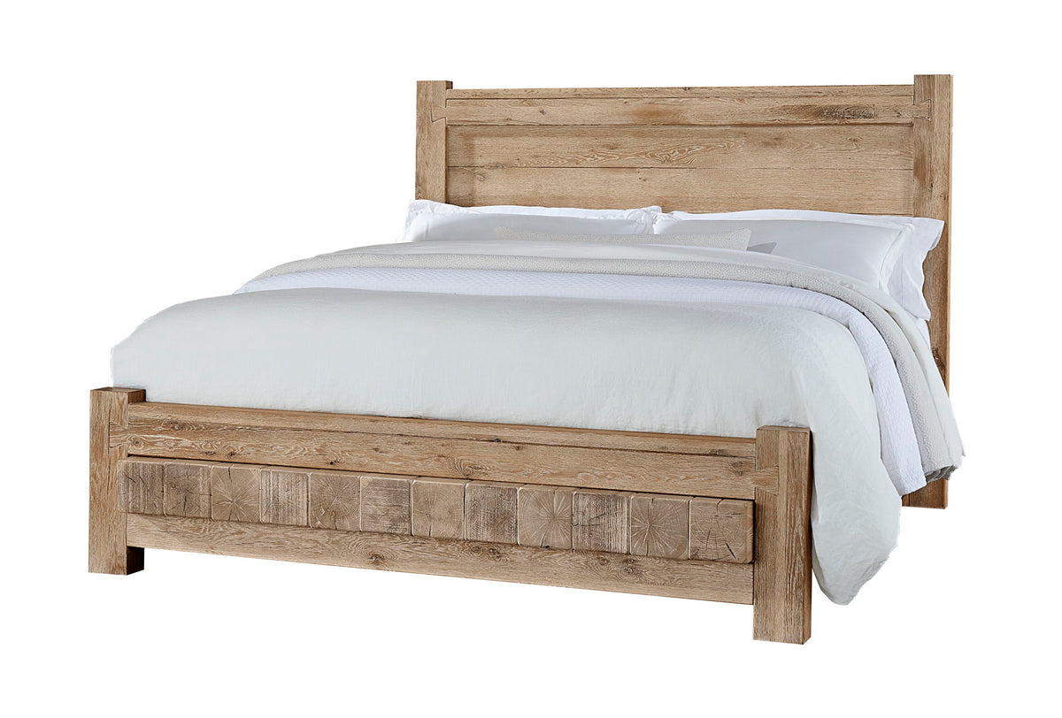 Dovetail - King/Queen Rails - Sun Bleached White