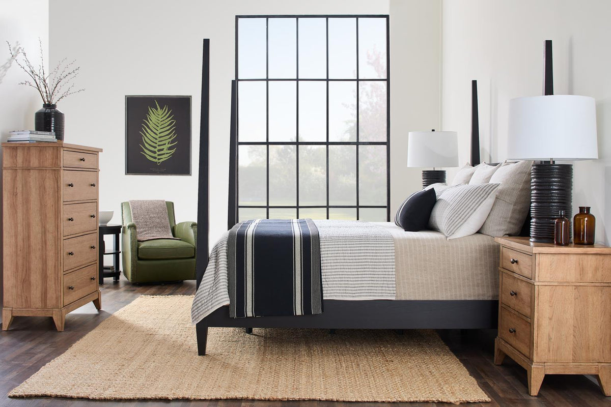 Today's Traditions - King Panel Headboard - Natural Hickory