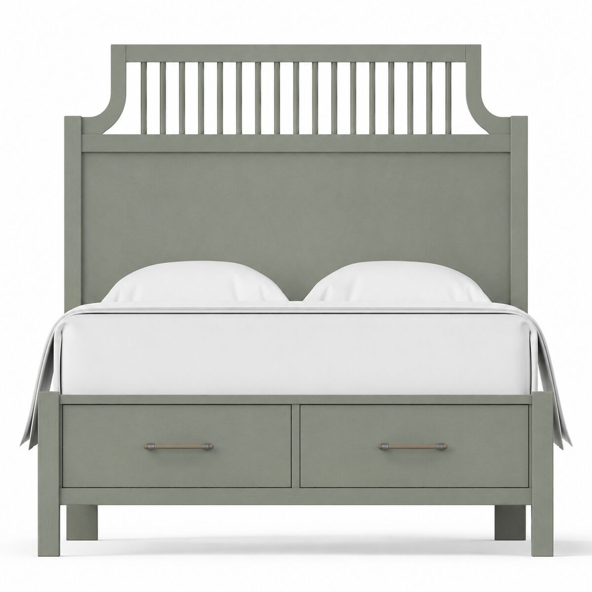 Pure Maple - Storage Footboard 5/0 - Sage