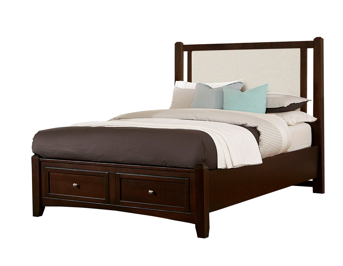 Bonanza - King Upholstered Headboard - Merlot