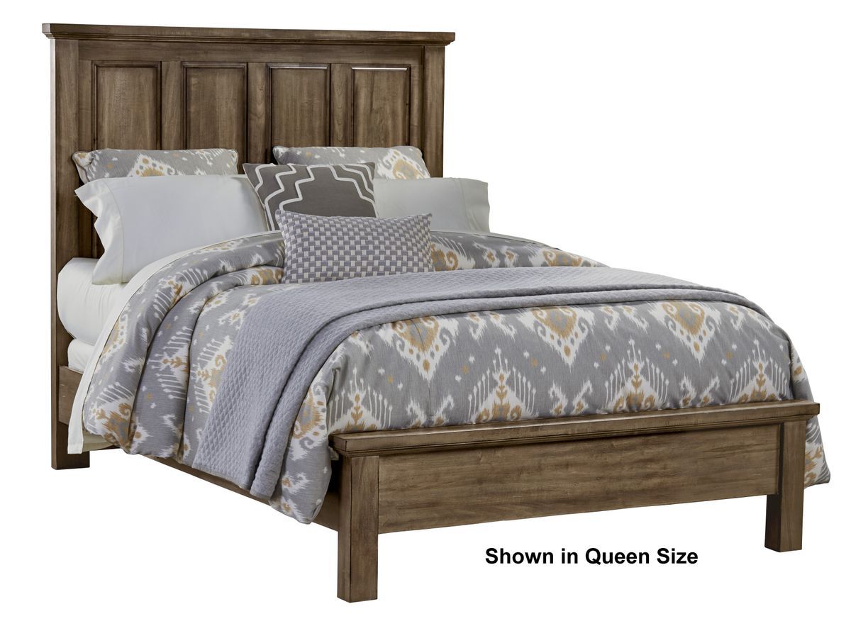 Maple Road - Queen Mansion Bed Footboard - Maple Syrup