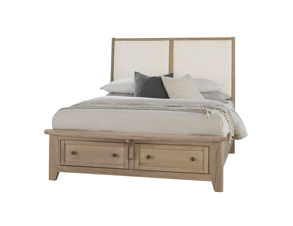 Woodbridge - King Storage Footboard - Shadow Gray