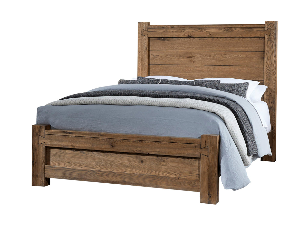 Dovetail - King Poster Footboard - Natural