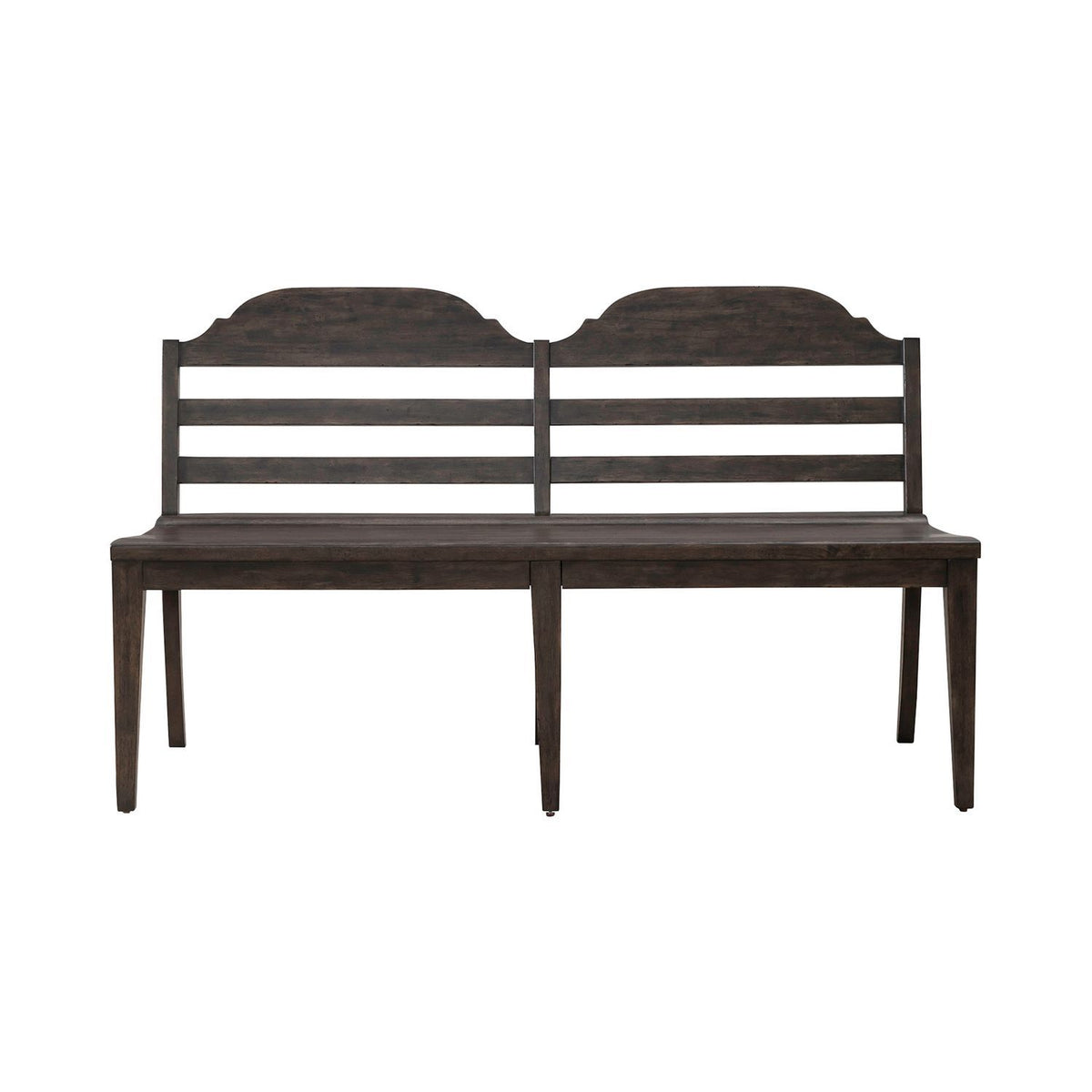 Paradise Valley - Ladder Back Bench - Saddle Brown