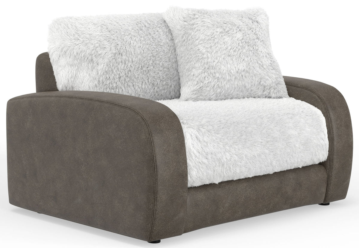 Snowball - Chair & 1/2 - Taupe / Natural