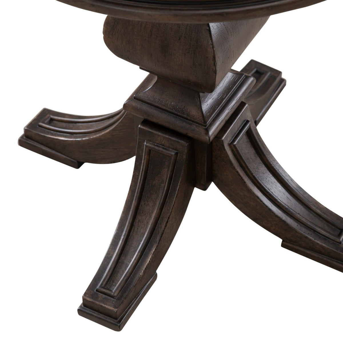 Paradise Valley - Round Chairside Table - Saddle Brown
