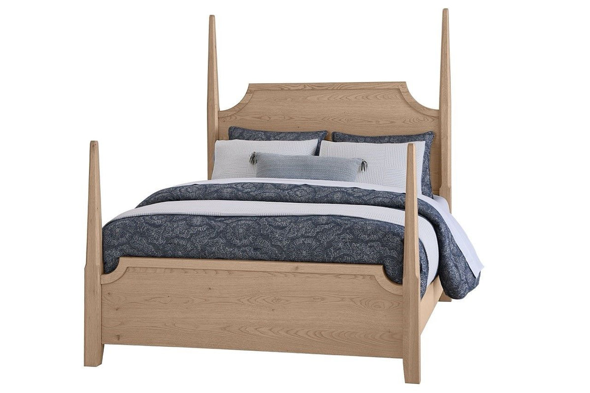 Tide & Timber - King Pencil Post Footboard - Clear Oak