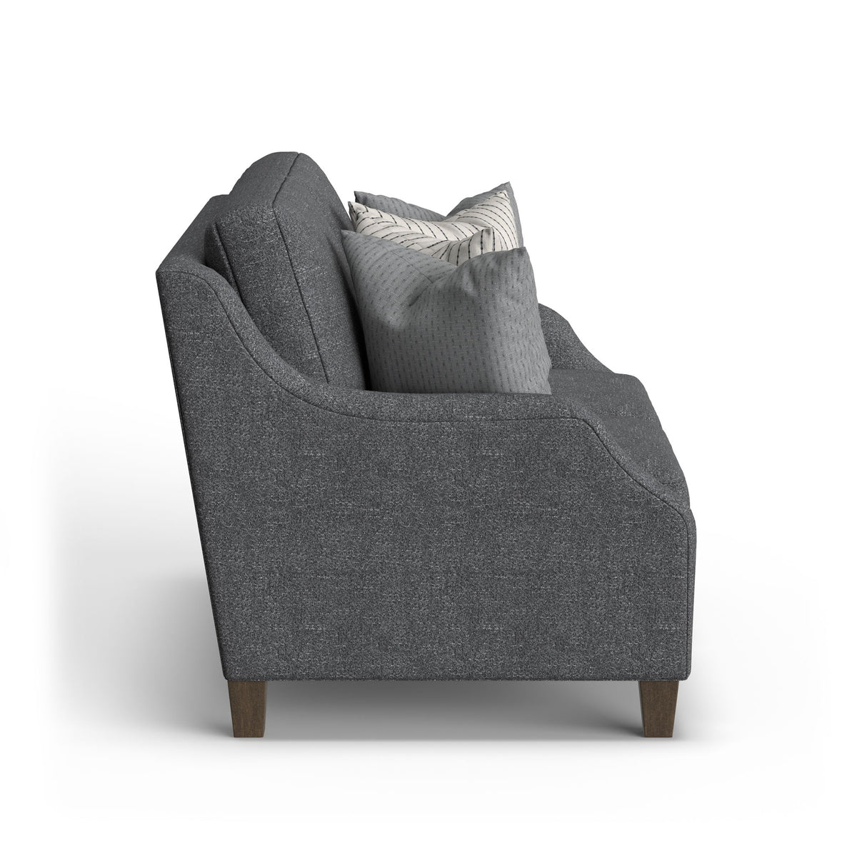 Gianna - Fabric Loveseat With Nailhead Trim
