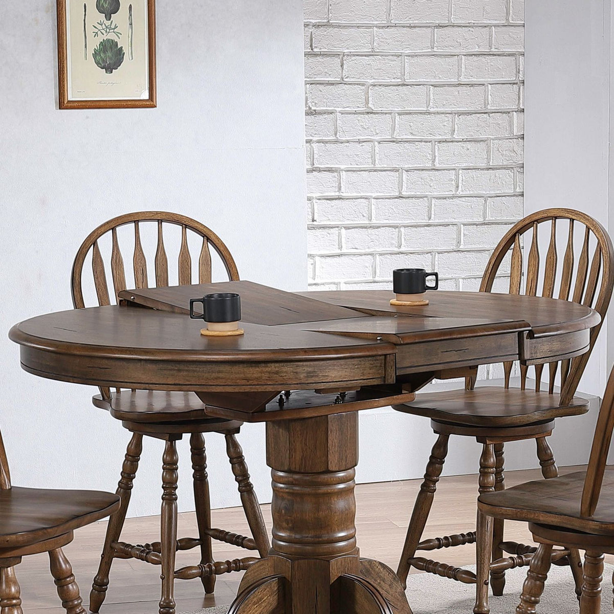 Carolina Crossing - Gathering Table Top - Antique Honey