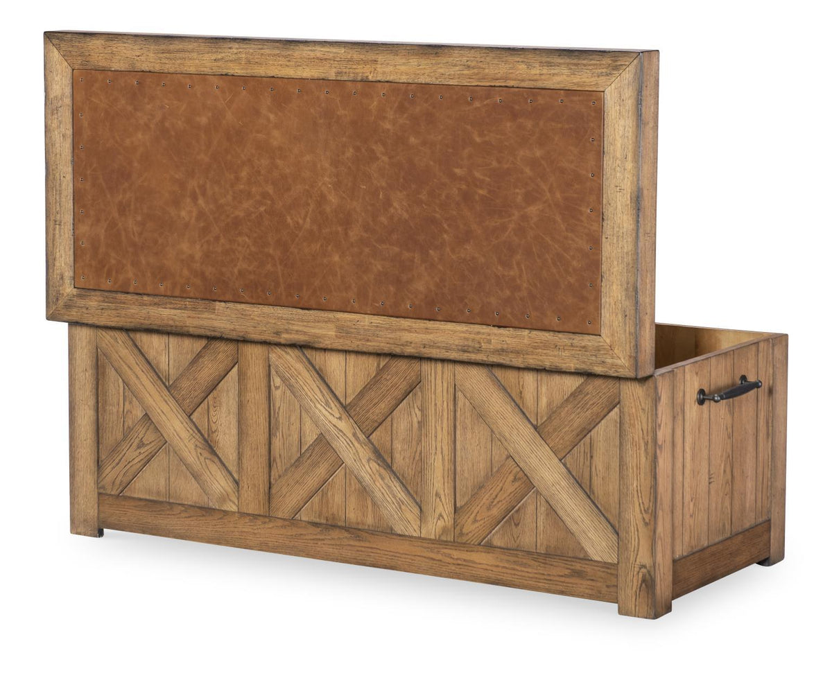 Vintage Market - Captains Truck Cocktail Table - Barnwood Oak