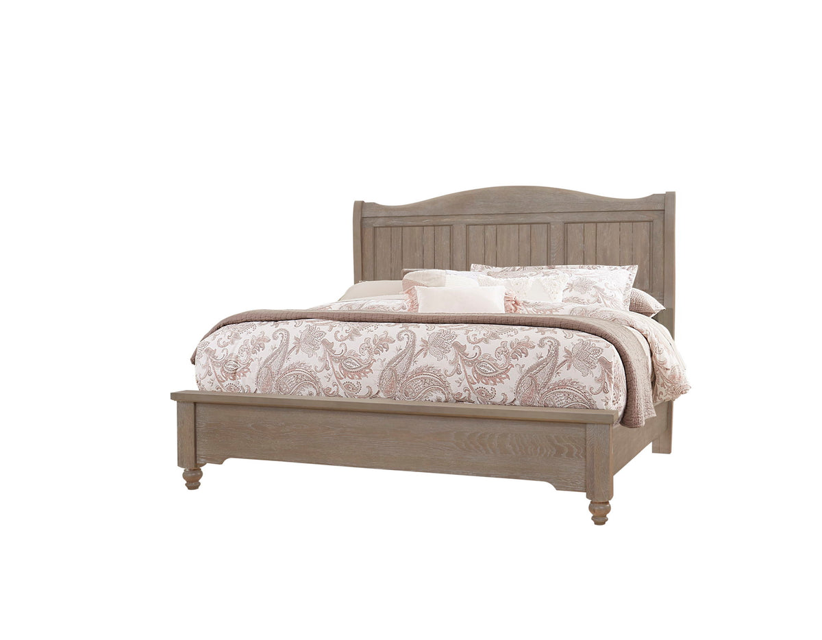 Heritage - King Sleigh Bed Footboard - Graystone
