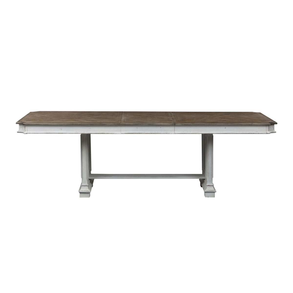 Abbey Park - Trestle Table Top - Antique White
