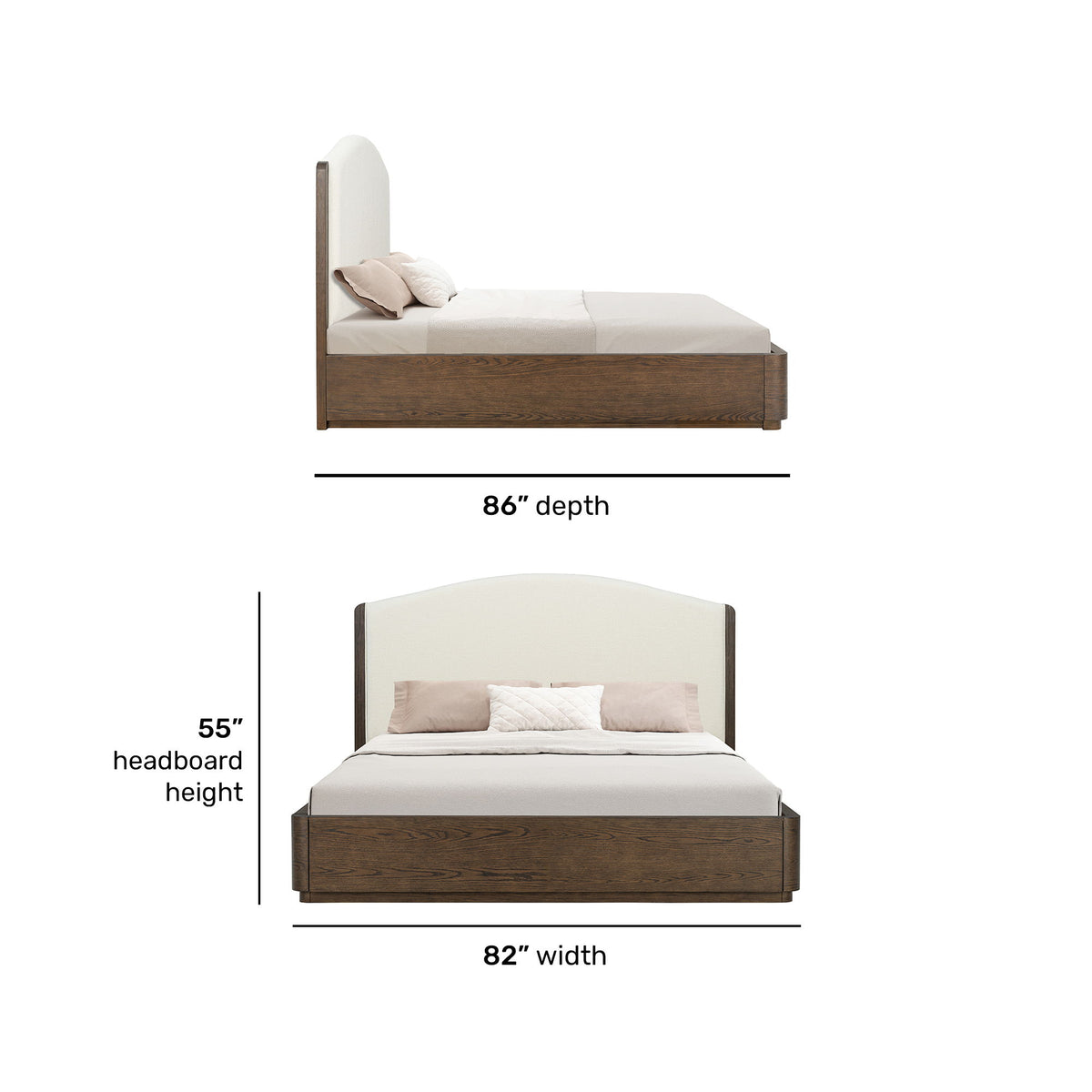 Athens - Upholstered Bed