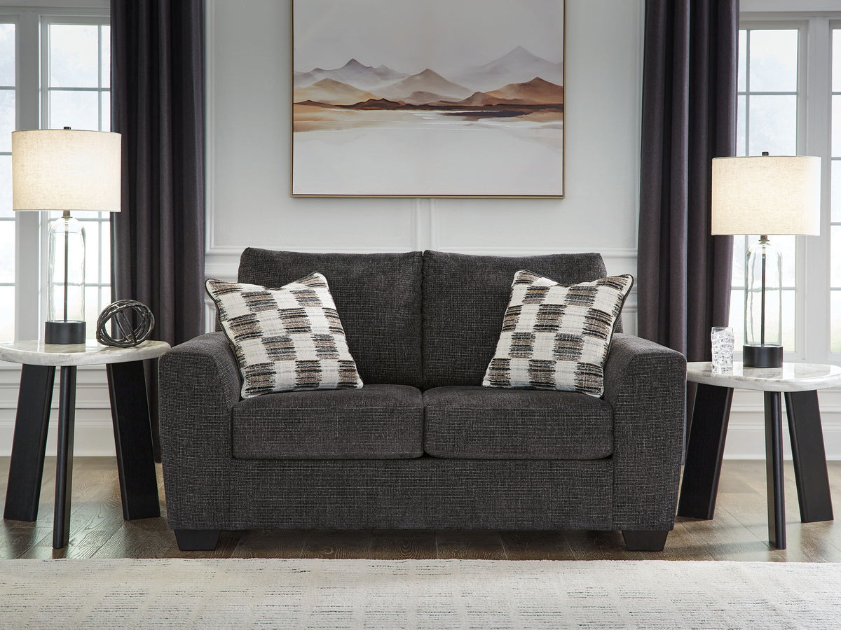 Loreo - Loveseat - Ebony