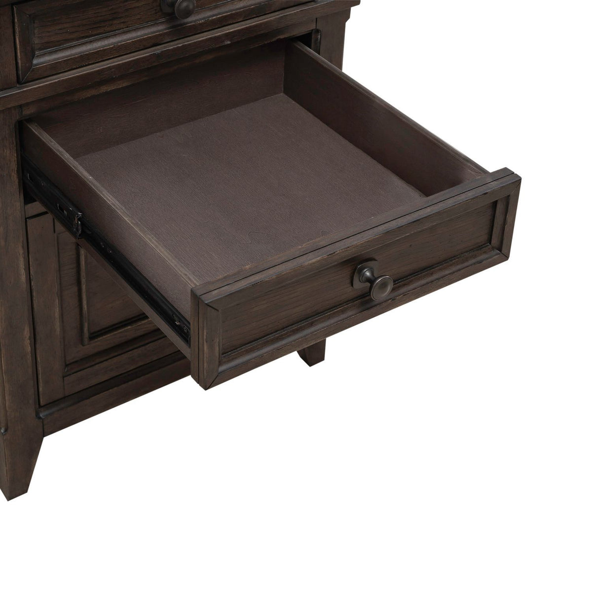 Paradise Valley - Executive Desk - Saddle Brown