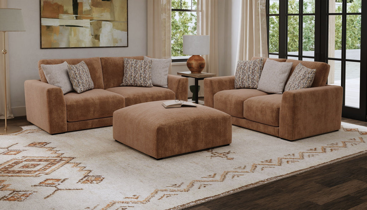 Silas - Loveseat - Steel