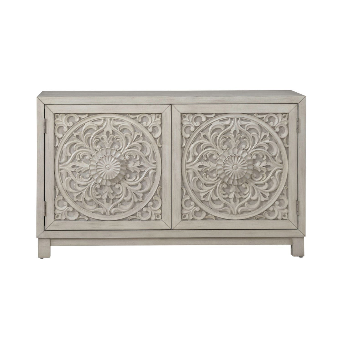 Sundance - 2 Door Accent Cabinet - Antique Linen