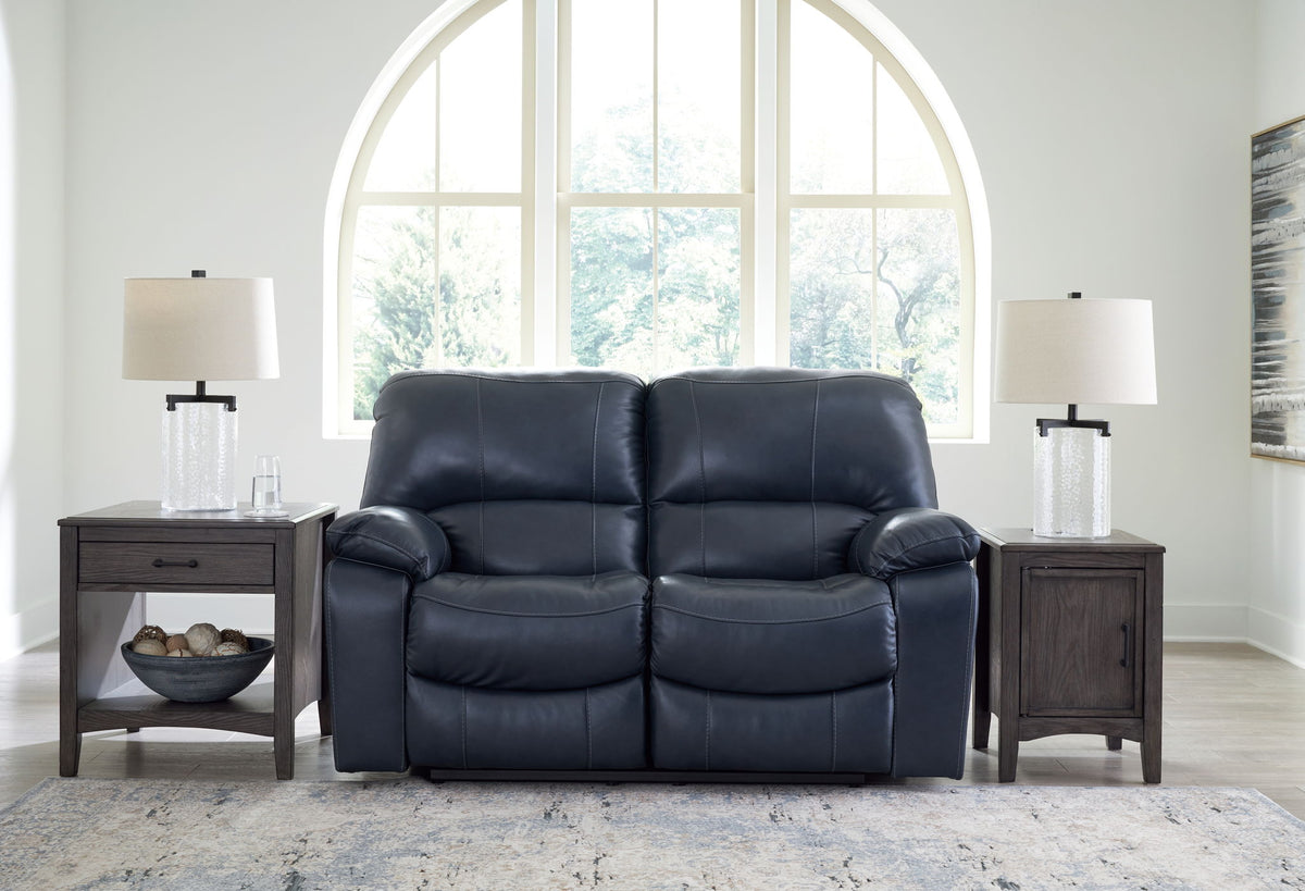 Leesworth - Power Reclining Loveseat - Ocean