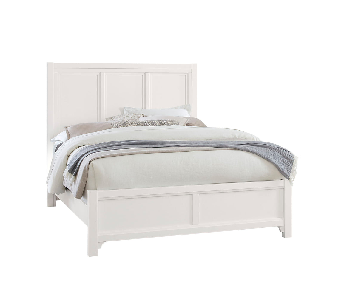 Cool Farmhouse - King Footboard For Panel Bed - Soft White