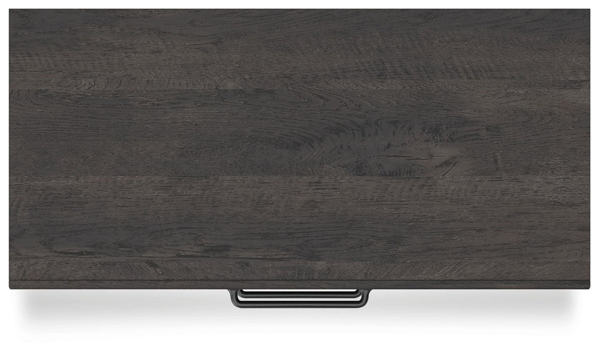 Hollivern - Five Drawer Chest - Dark Gray