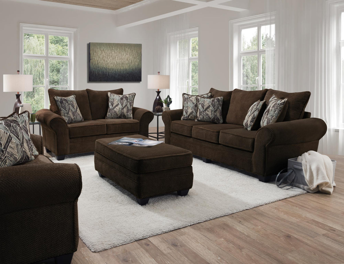 Taylor Chocolate Sofa