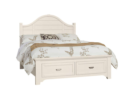 Bungalow - Full Arched Headboard - Lattice / Soft White