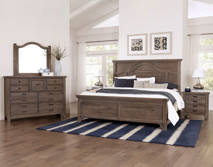 Bungalow - King / Queen Wood Rails - Folkstone