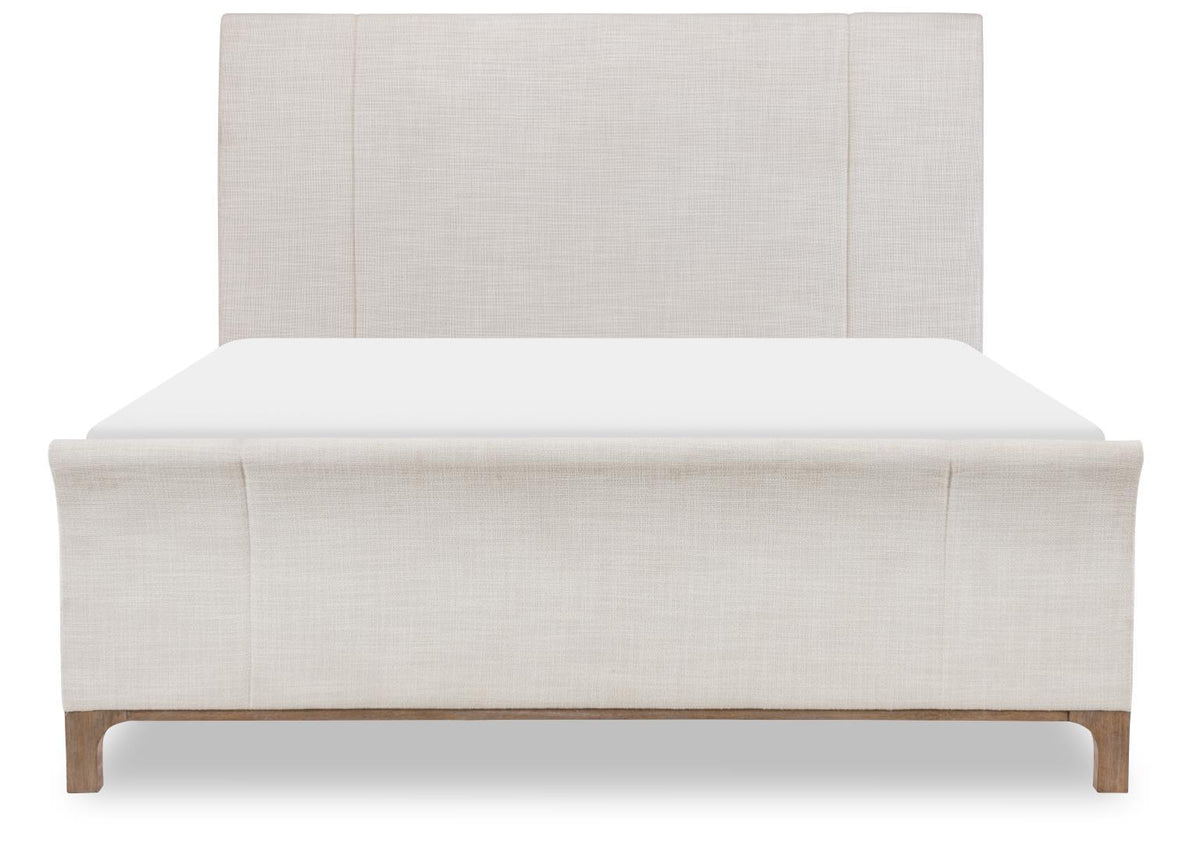Harmony - Complete Upholstered Sleigh Bed - Ovation Tweed