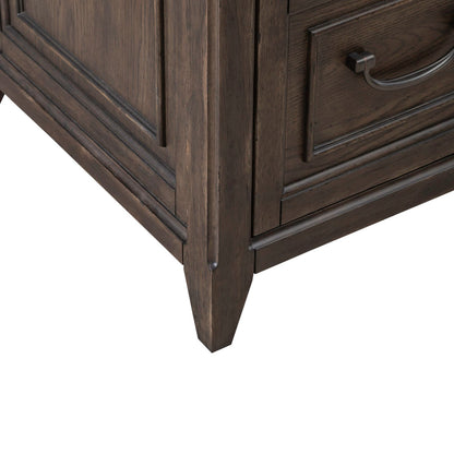 Paradise Valley - Executive Credenza - Saddle Brown