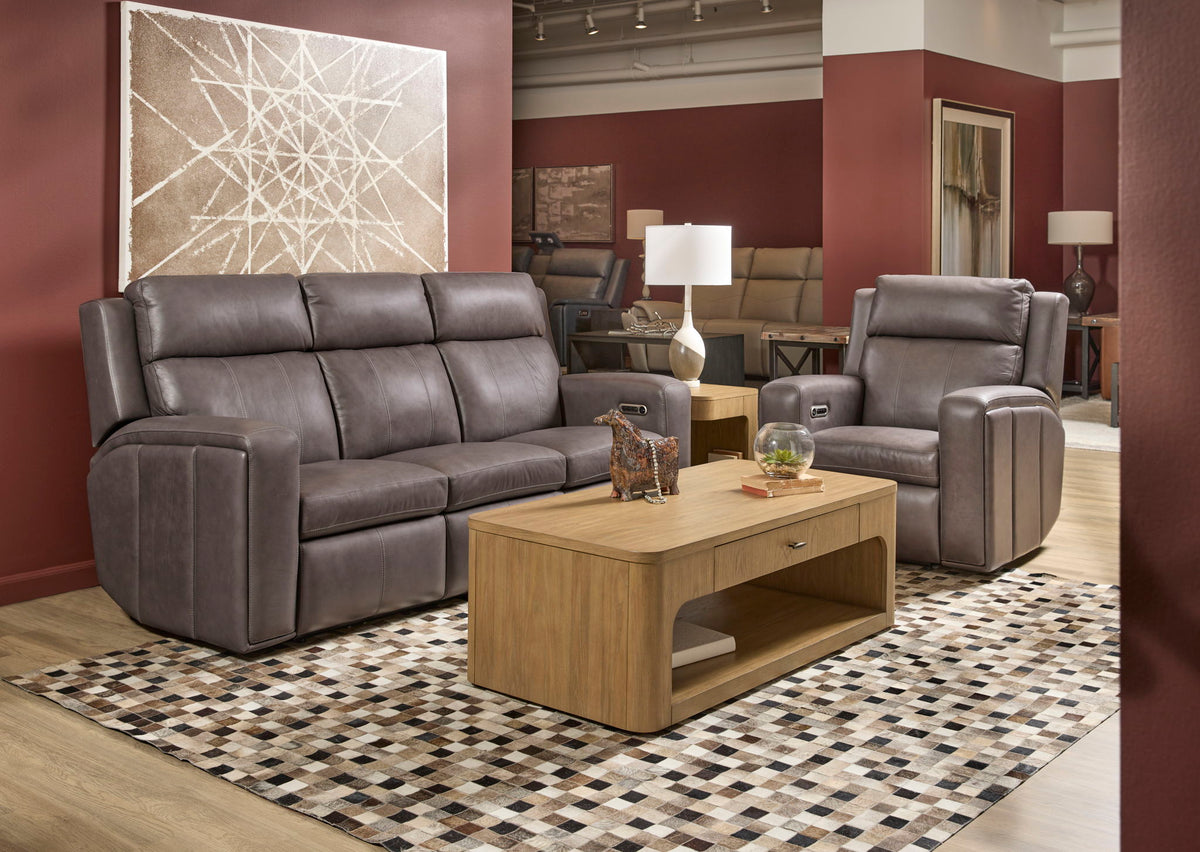 Wyatt - Power Reclining Sofa With Power Headrests & Lumbar