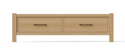 Pure Maple - Queen Storage Footboard - Natural Maple