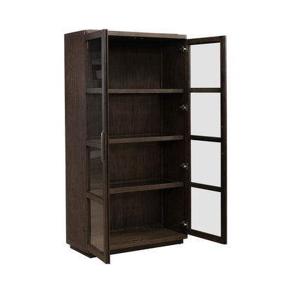 Cascade Falls - Display Cabinet - Satin Espresso