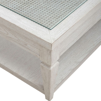 Caruso Heights - Cocktail Table - Whitestone