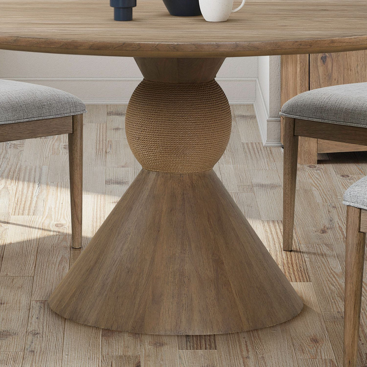 Briarcrest - 54" Pedestal Table Base - Tobacco
