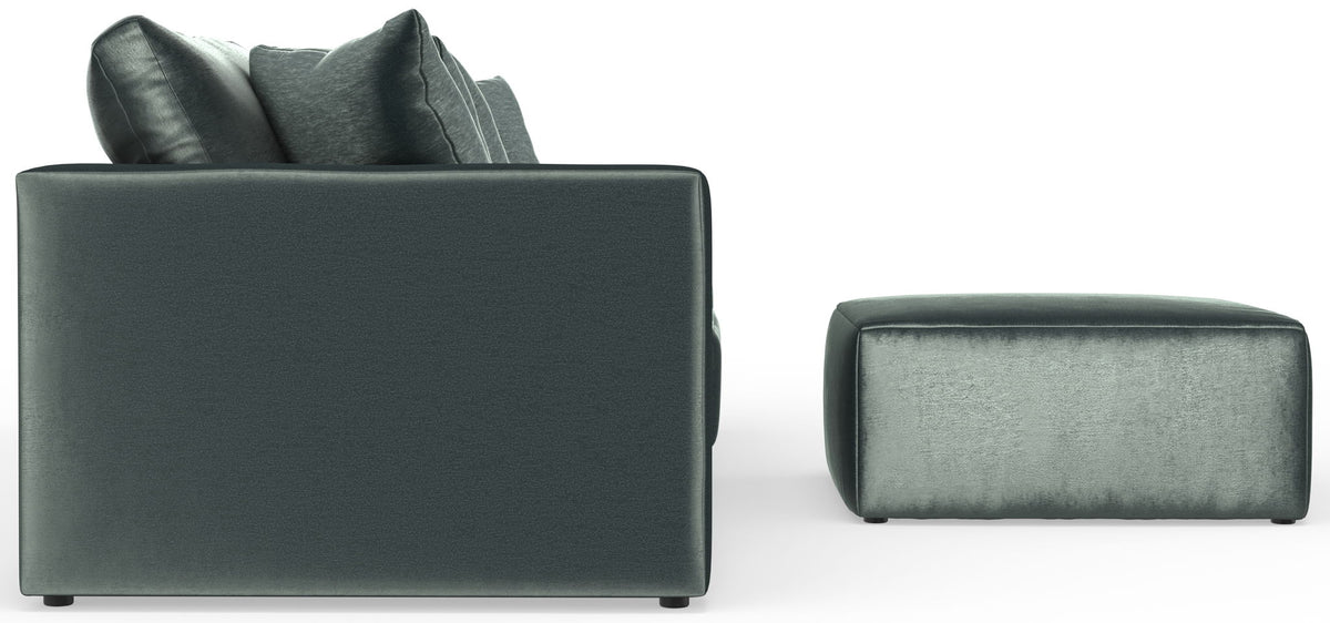 Remington - Modular Sofa And Cocktail Ottoman - Pine