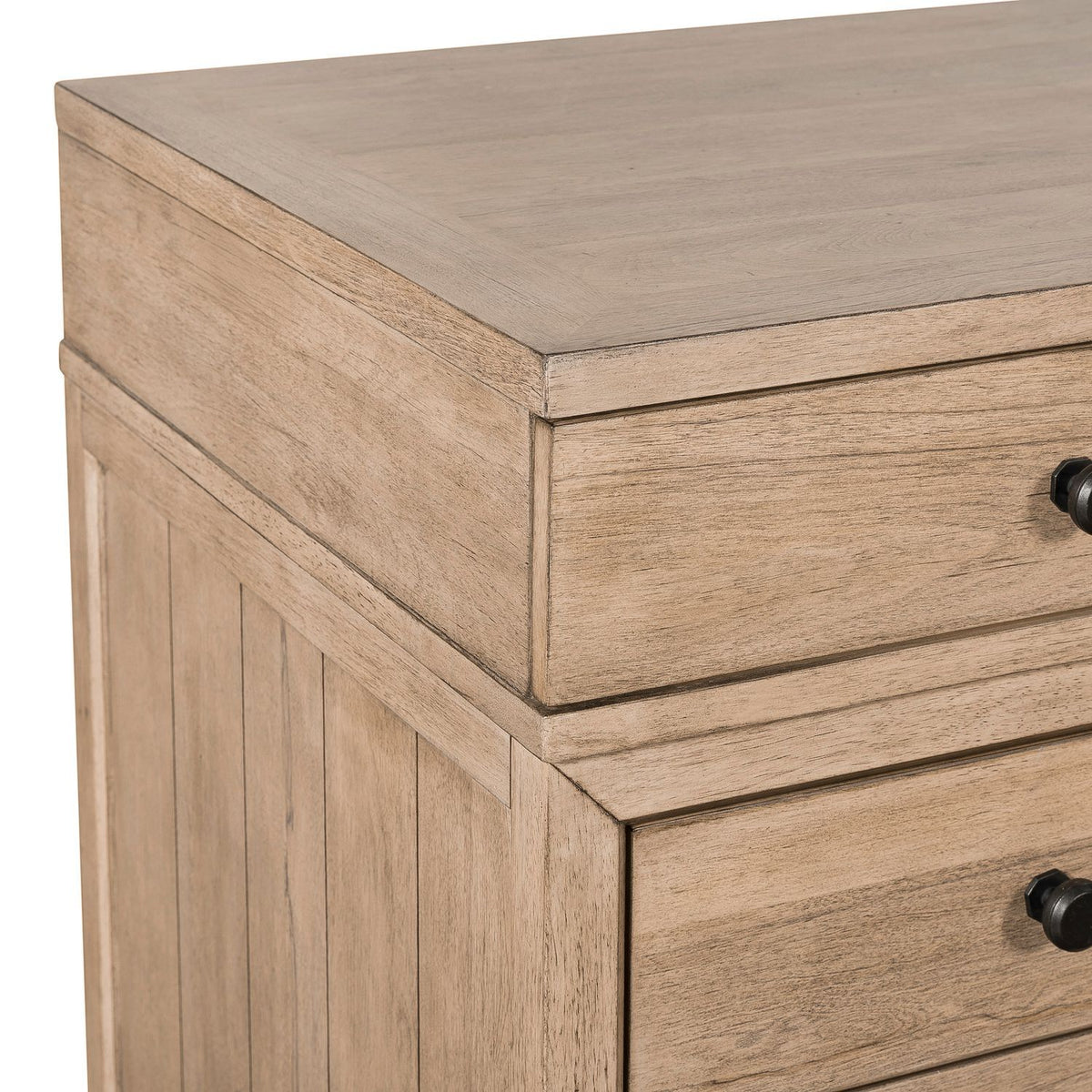 Proximity Place - L Shaped Desk - Barley Buff