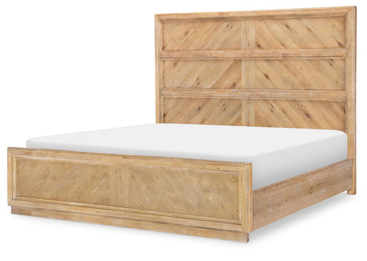 Torrance - King / California King Panel Headboard - Aged Driftwood