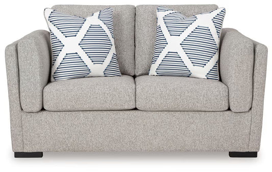 Evansley - Loveseat - Pewter