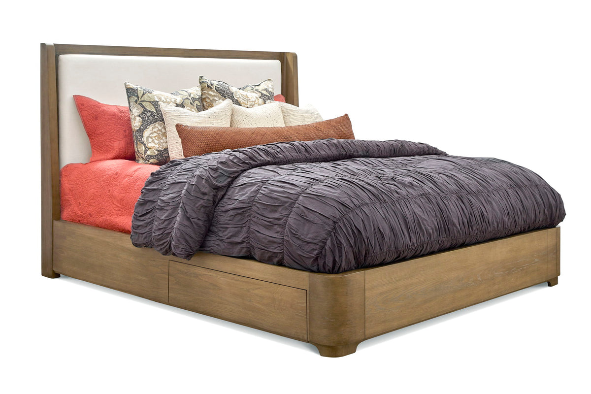 Normandy - Upholstered Storage Bed