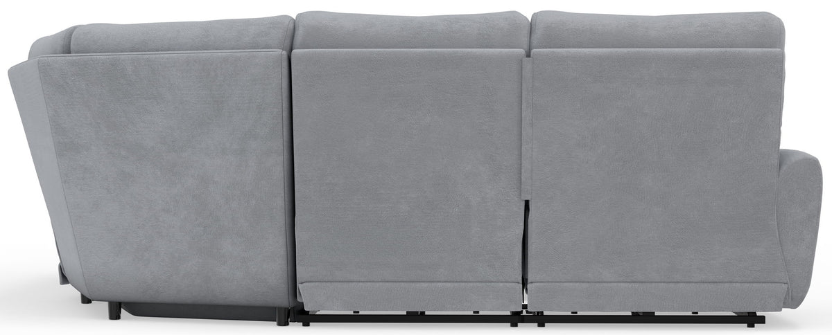 Majesty - Deep Seating Power Reclining Sectional And Ottoman