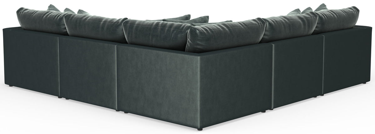 Remington - Modular Sofa And Cocktail Ottoman - Pine