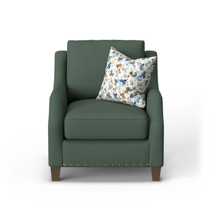 Gianna - Fabric Chair With Nailhead Trim
