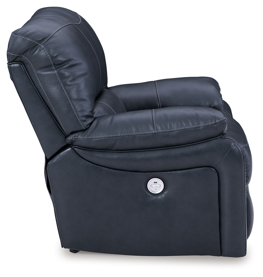 Leesworth - Power Rocker Recliner - Ocean