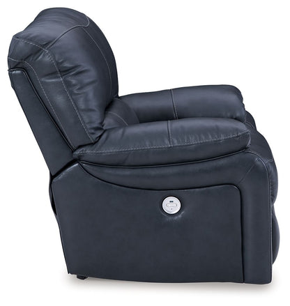 Leesworth - Power Rocker Recliner - Ocean