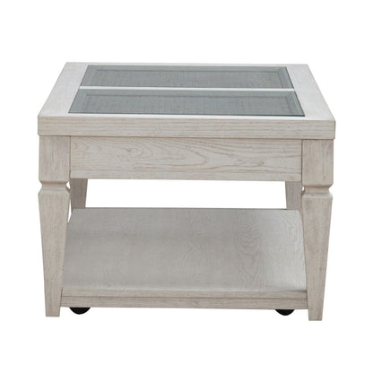 Caruso Heights - Cocktail Table - Whitestone