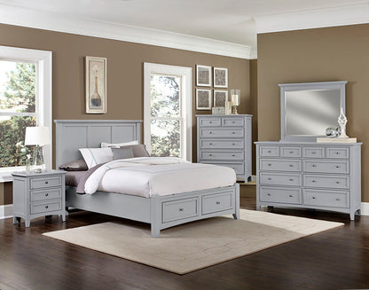 Bonanza - Queen Mansion Headboard - Gray