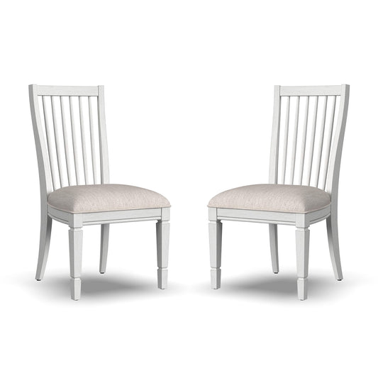 Melody - Upholstered Dining Chair (Set of 2) - White